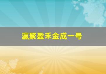 瀛聚盈禾金成一号